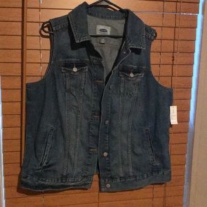 Old Navy Plus Size Denim Vest